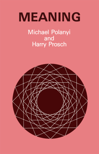 Cover image: Meaning 1st edition 9780226672946