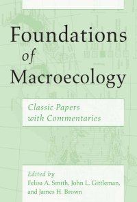 Imagen de portada: Foundations of Macroecology 1st edition 9780226115474