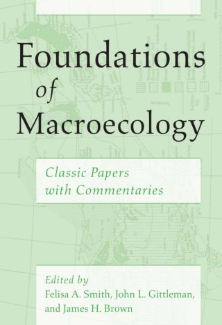 Cover image: Foundations of Macroecology 1st edition 9780226115474