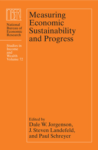 Cover image: Measuring Economic Sustainability and Progress 1st edition 9780226121338