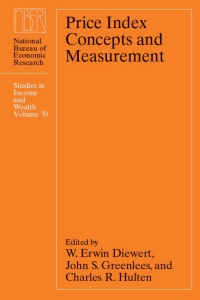 Cover image: Price Index Concepts and Measurement 1st edition 9780226148557