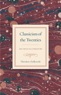Cover image: Classicism of the Twenties 1st edition 9780226183985