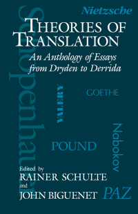 Cover image: Theories of Translation 9780226048710