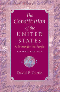 Cover image: The Constitution of the United States 2nd edition 9780226131047