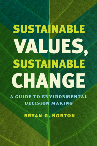 Cover image: Sustainable Values, Sustainable Change 1st edition 9780226197319