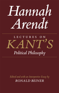 Imagen de portada: Lectures on Kant's Political Philosophy 1st edition 9780226025940