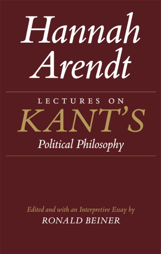 Titelbild: Lectures on Kant's Political Philosophy 1st edition 9780226025940