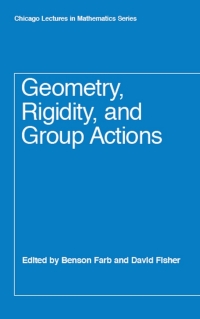 Immagine di copertina: Geometry, Rigidity, and Group Actions 1st edition 9780226237893