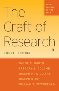 Immagine di copertina: The Craft of Research 4th edition 9780226239736