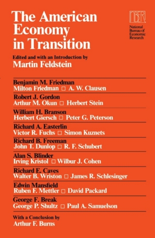 Immagine di copertina: The American Economy in Transition 1st edition 9780226240817