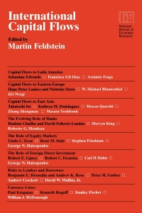 Imagen de portada: International Capital Flows 1st edition 9780226241043