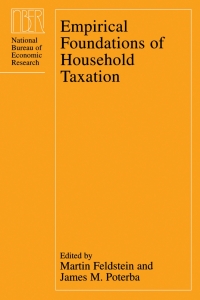 Cover image: Empirical Foundations of Household Taxation 1st edition 9780226240978