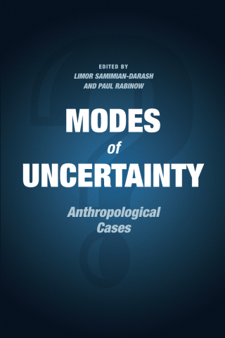 Imagen de portada: Modes of Uncertainty 1st edition 9780226257075