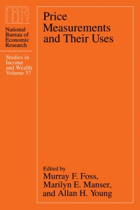 Titelbild: Price Measurements and Their Uses 1st edition 9780226257303