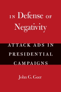 Omslagafbeelding: In Defense of Negativity 1st edition 9780226284996