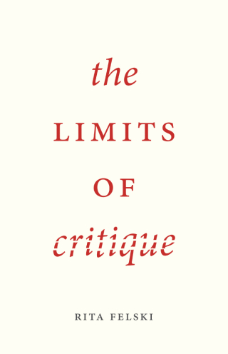 Cover image: The Limits of Critique 1st edition 9780226294032