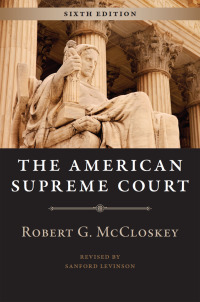 Omslagafbeelding: The American Supreme Court 6th edition 9780226296890