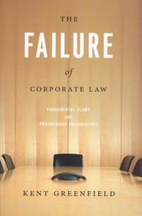 Cover image: The Failure of Corporate Law 1st edition 9780226306933