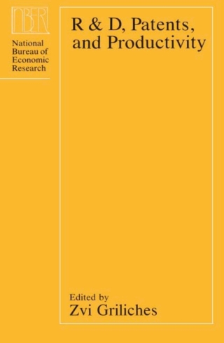 Cover image: R&D, Patents and Productivity 1st edition 9780226308845