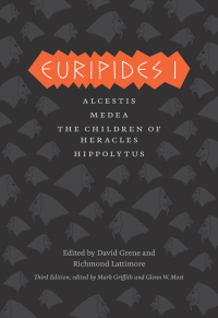 Cover image: Euripides I 9780226308807