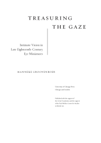 صورة الغلاف: Treasuring the Gaze 1st edition 9780226309675
