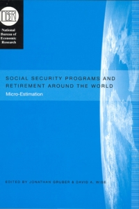 Omslagafbeelding: Social Security Programs and Retirement around the World 1st edition 9780226310183