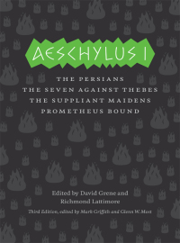 Imagen de portada: Aeschylus I 3rd edition 9780226311432
