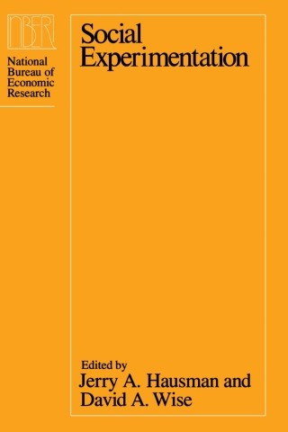 Cover image: Social Experimentation 1st edition 9780226319407