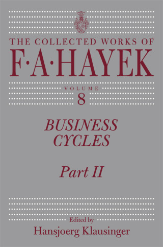 Cover image: Business Cycles 1st edition 9780226320472