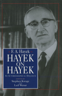Imagen de portada: Hayek on Hayek 9780226320625