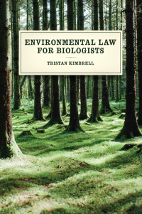 Cover image: Environmental Law for Biologists 1st edition 9780226333687