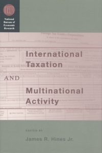 Cover image: International Taxation and Multinational Activity 1st edition 9780226341736