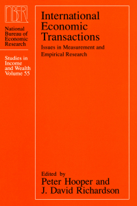 Cover image: International Economic Transactions 1st edition 9780226351353