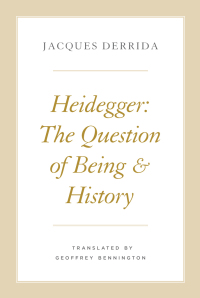 Cover image: Heidegger 1st edition 9780226355115