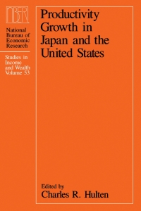 Cover image: Productivity Growth in Japan and the United States 1st edition 9780226360591