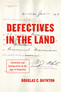 Cover image: Defectives in the Land 1st edition 9780226364162