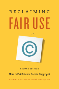 Cover image: Reclaiming Fair Use 9780226374192