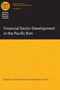 Cover image: Financial Sector Development in the Pacific Rim 1st edition 9780226386843