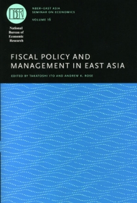 Cover image: Fiscal Policy and Management in East Asia 1st edition 9780226386812