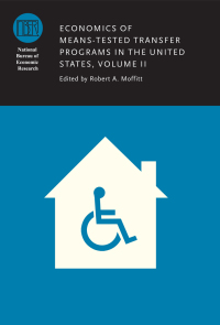Cover image: Economics of Means-Tested Transfer Programs in the United States, Volume II 1st edition 9780226392493