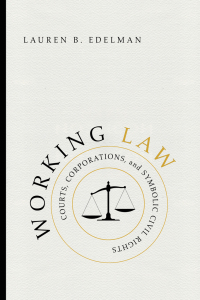صورة الغلاف: Working Law 1st edition 9780226400761
