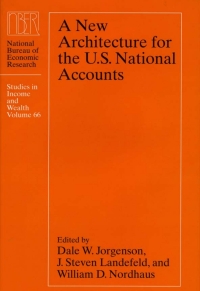 Cover image: A New Architecture for the U.S. National Accounts 1st edition 9780226410845