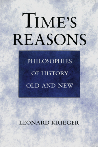 Cover image: Time's Reasons 1st edition 9780226453002