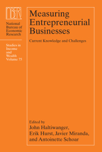 Imagen de portada: Measuring Entrepreneurial Businesses 1st edition 9780226454078