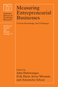 表紙画像: Measuring Entrepreneurial Businesses 1st edition 9780226454078