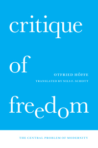 Cover image: Critique of Freedom 9780226465906