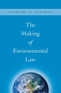 表紙画像: The Making of Environmental Law 1st edition 9780226469720