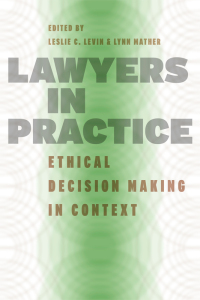 Titelbild: Lawyers in Practice 1st edition 9780226475158
