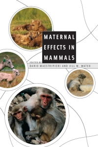 Titelbild: Maternal Effects in Mammals 1st edition 9780226501208