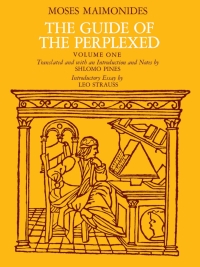 Cover image: The Guide of the Perplexed, Volume 1 1st edition 9780226502328